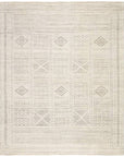 Jaipur Reign Jadene Geometric White Light Gray REI07 Rug