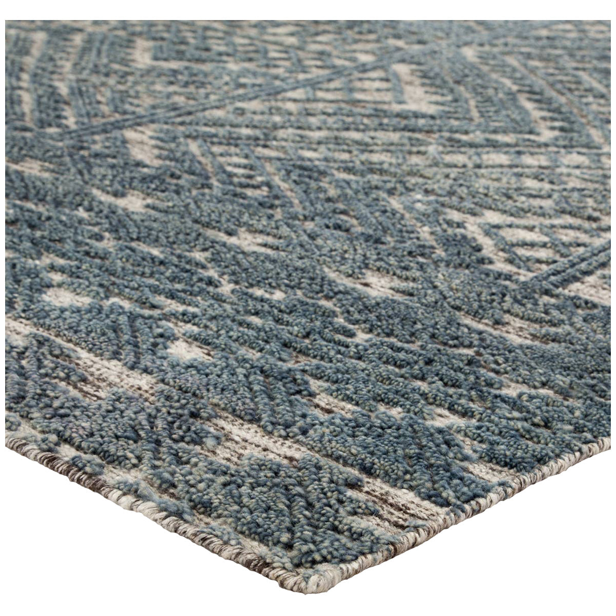 Jaipur Reign Prentice Geometric Blue Ivory REI08 Rug