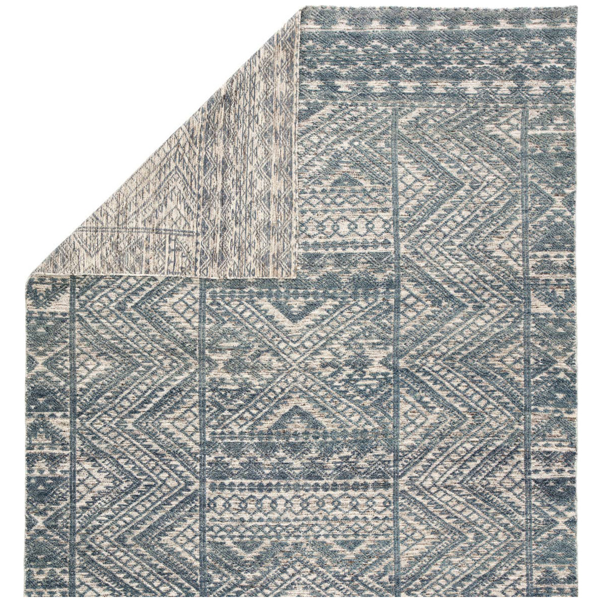 Jaipur Reign Prentice Geometric Blue Ivory REI08 Rug