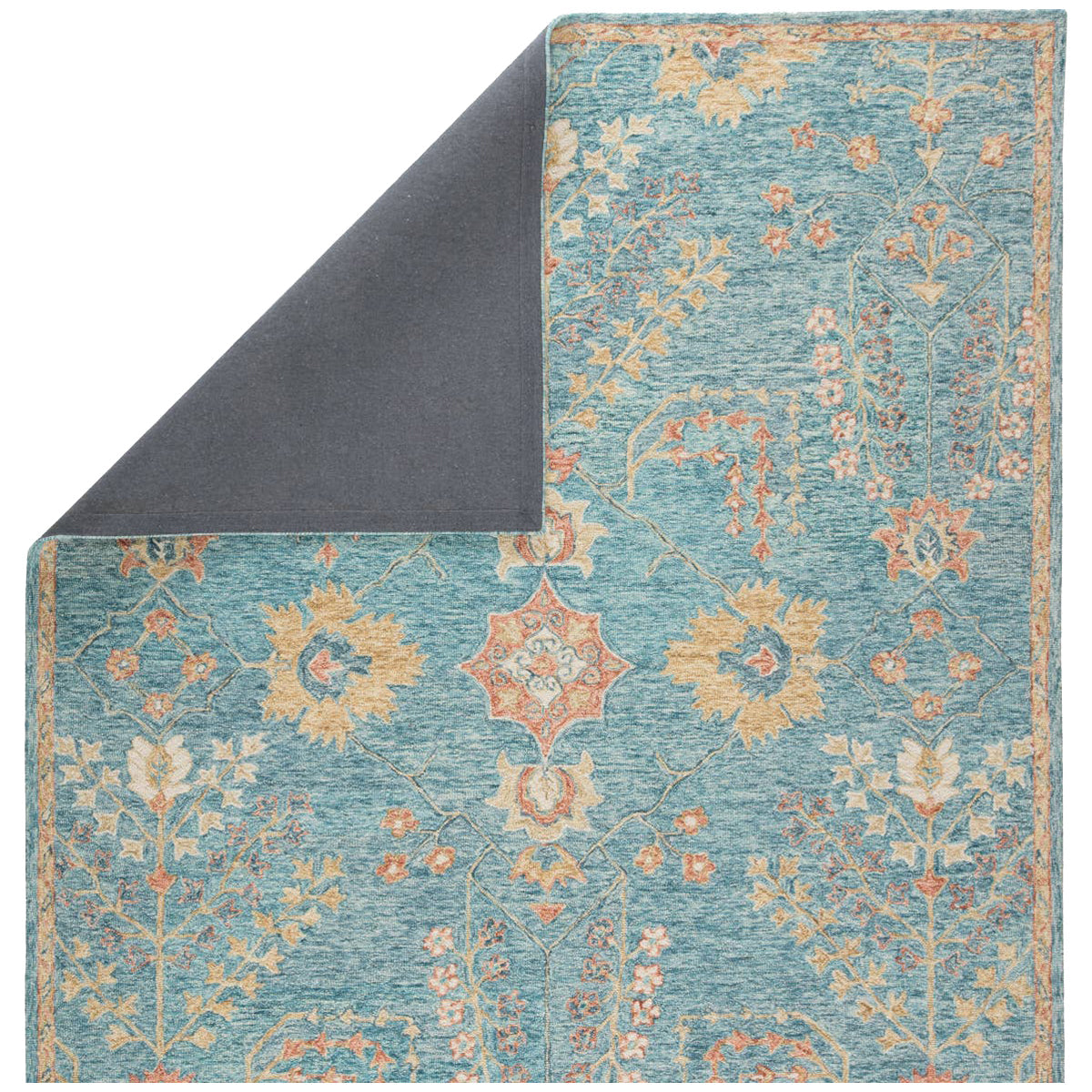 Jaipur Province Juniper Oriental Teal Orange PRO02 Rug