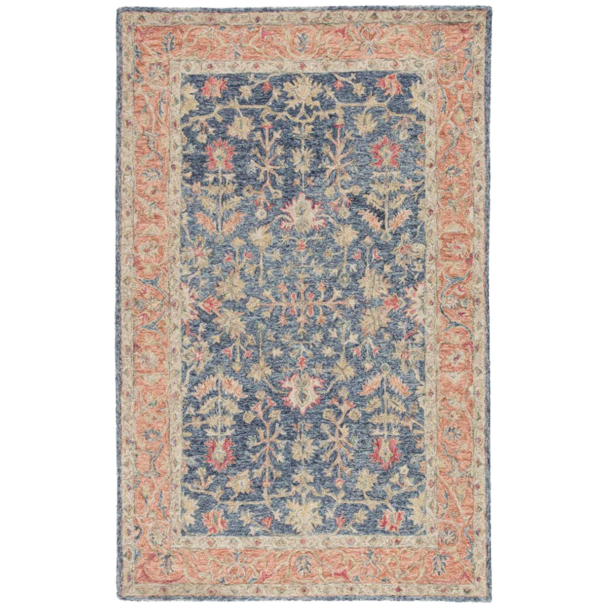 Jaipur Province Presley Oriental Blue Red PRO03 Rug