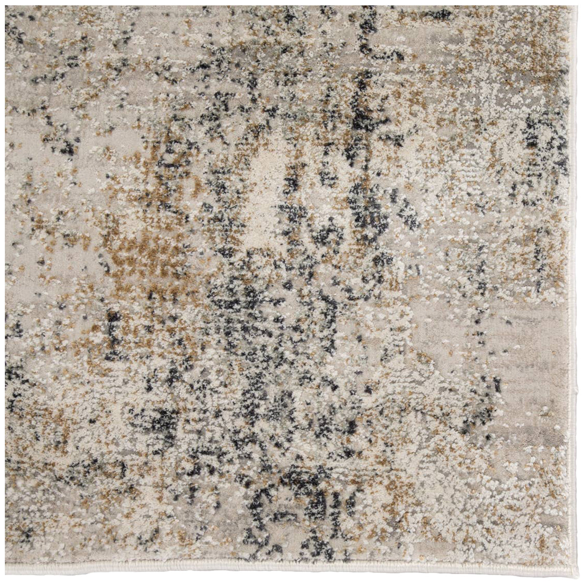 Jaipur Cirque Ramsey Medallion Gray Gold CIQ34 Rug