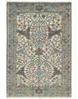 Jaipur Salinas Slayton Medallion Ivory Light Teal SLN11 Rug