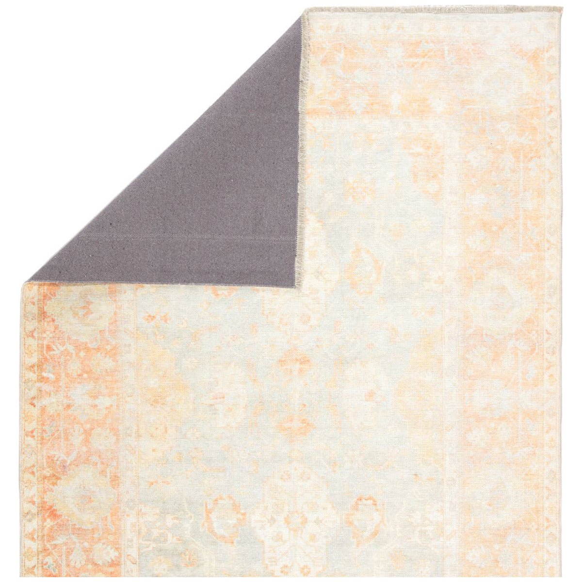 Jaipur Boheme Patrin Oriental Orange Light Gray BOH02 Rug