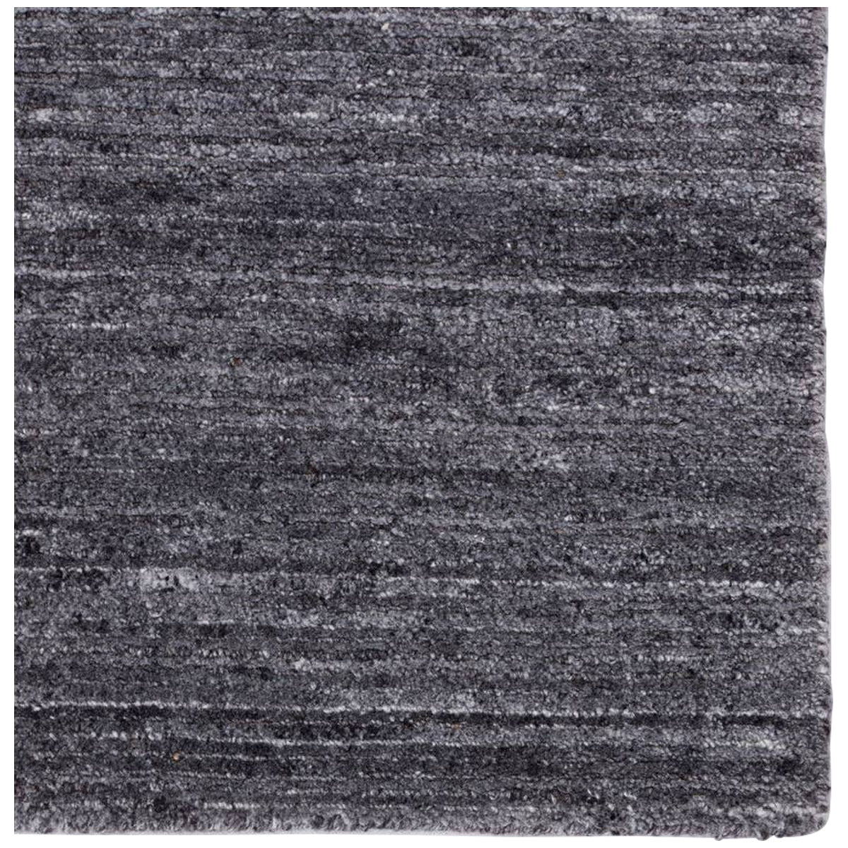 Jaipur Madras Evenin Solid Dark Blue Gray MDS08 Rug