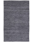 Jaipur Madras Evenin Solid Dark Blue Gray MDS08 Rug