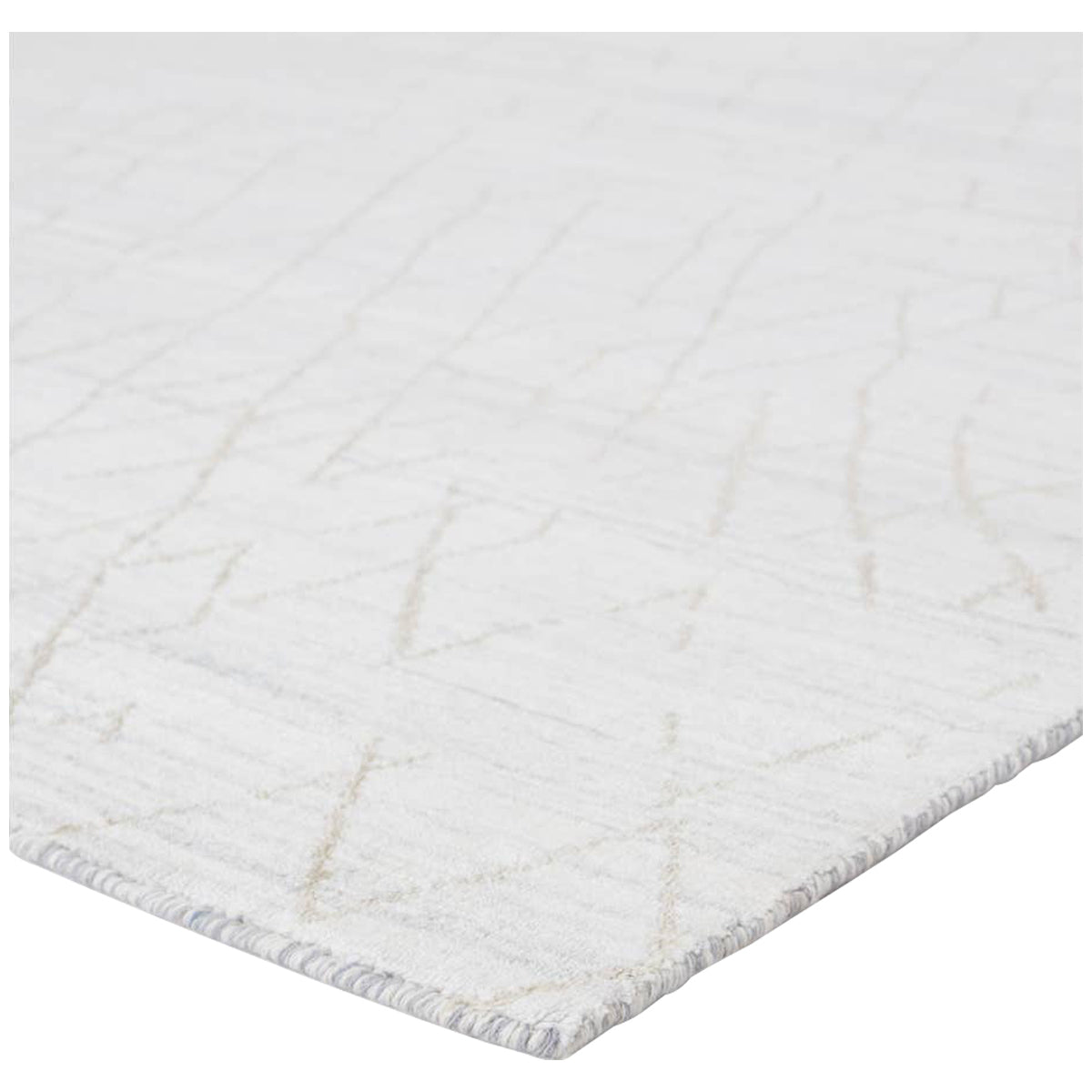 Jaipur Makai Sahar Trellis White Tan MAK02 Rug