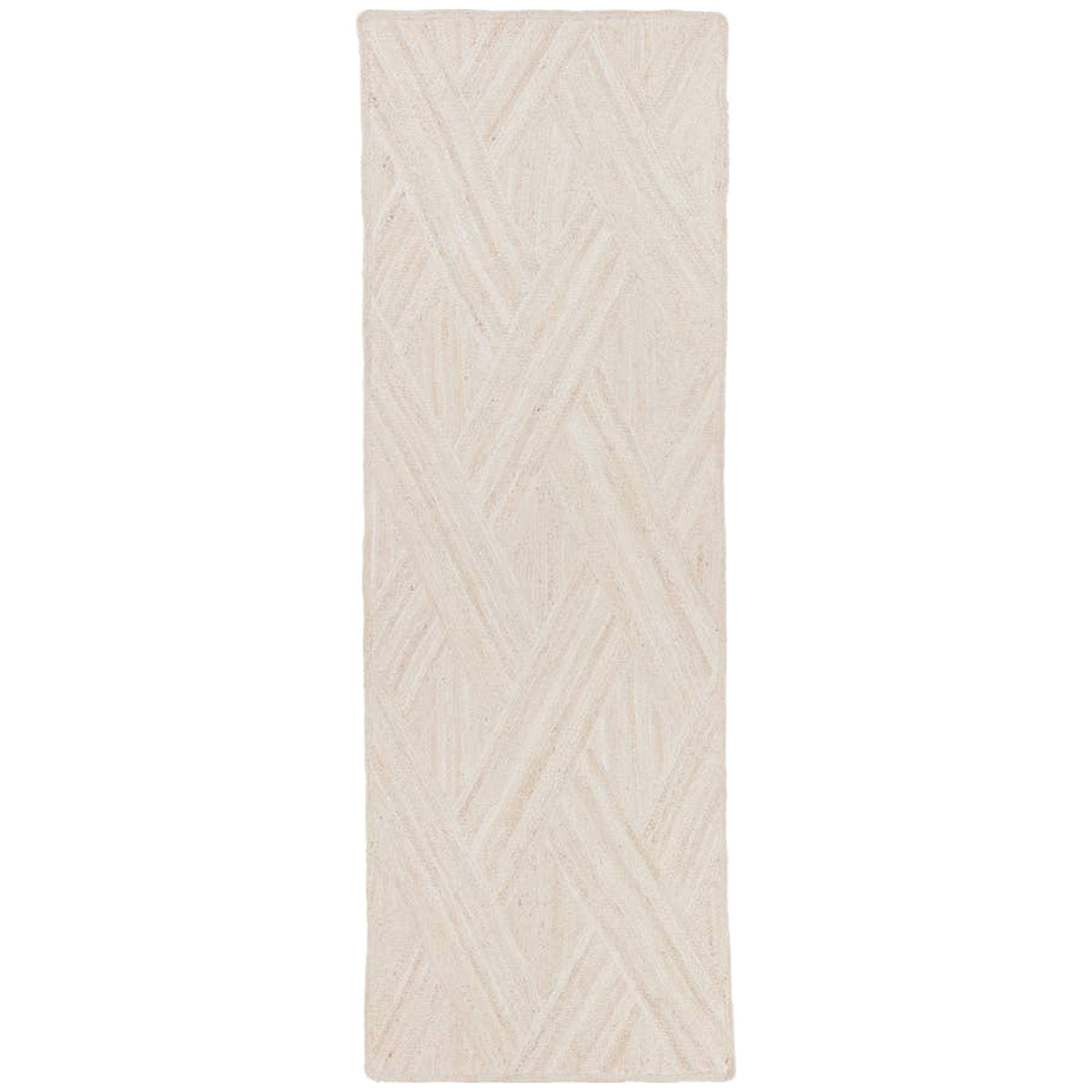 Jaipur Naturals Tobago Vero Trellis Solid Ivory NAT35 Rug