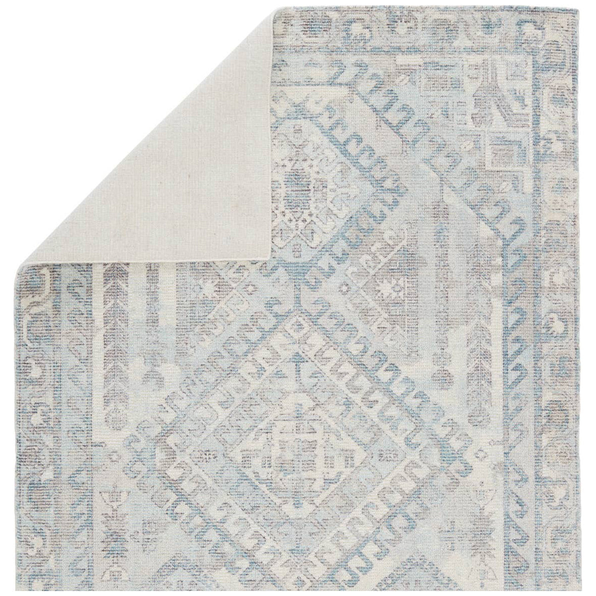 Jaipur Blythe Arlowe Medallion Light Blue Gray BLY03 Rug