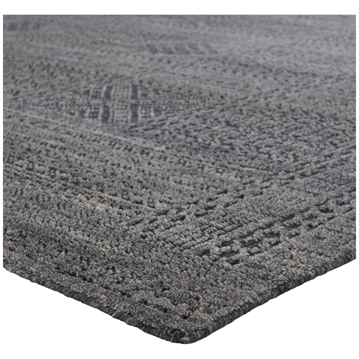 Jaipur Reign Jadene Geometric Charcoal Green REI14 Rug