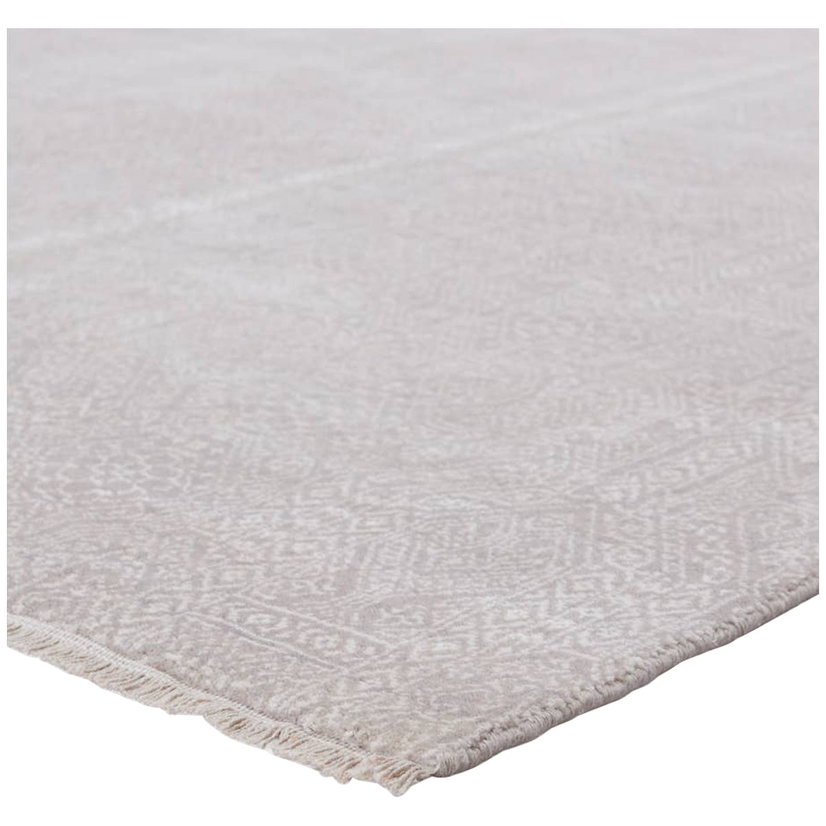 Jaipur Merritt Bram Tribal Light Gray Ivory MER05 Rug