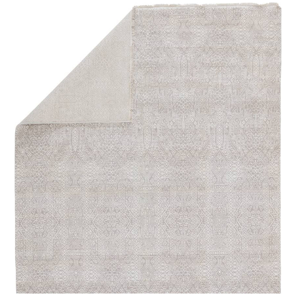 Jaipur Merritt Bram Tribal Light Gray Ivory MER05 Rug