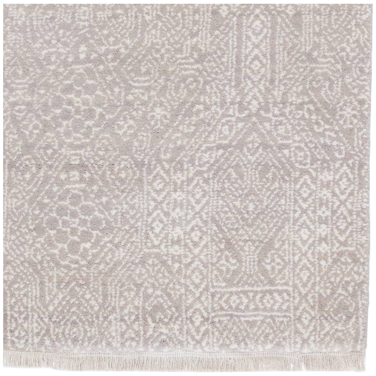 Jaipur Merritt Bram Tribal Light Gray Ivory MER05 Rug