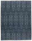 Jaipur Merritt Bram Tribal Dark Blue Ivory MER06 Rug