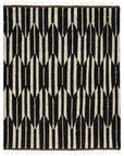 Jaipur Keoka Quest Geometric Dark Brown Ivory KEO02 Rug