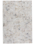 Jaipur Cirque Alcina Abstract Light Gray Gold CIQ39 Rug