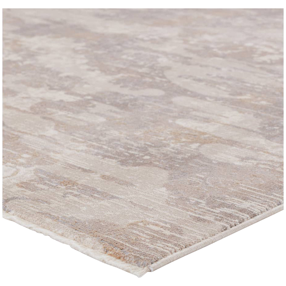 Jaipur Land Sea Sky by Kevin O&#39;Brien Cumulus Tan Cream LNS01 Rug