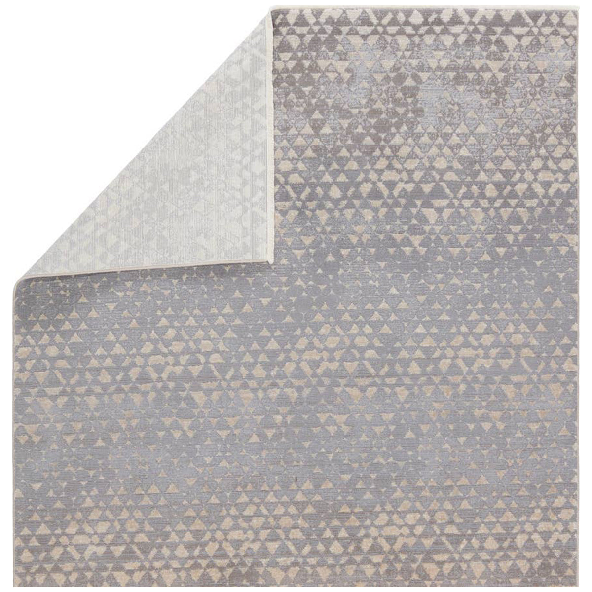 Jaipur Land Sea Sky by Kevin O&#39;Brien Sierra Gray Taupe LNS03 Rug