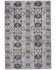 Jaipur Malilla by Nikki Chu Inigo Ikat Dark Blue Gray MLI02 Rug