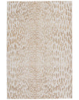 Jaipur Malilla by Nikki Chu Kimball Animal Ivory Gold MLI07 Rug