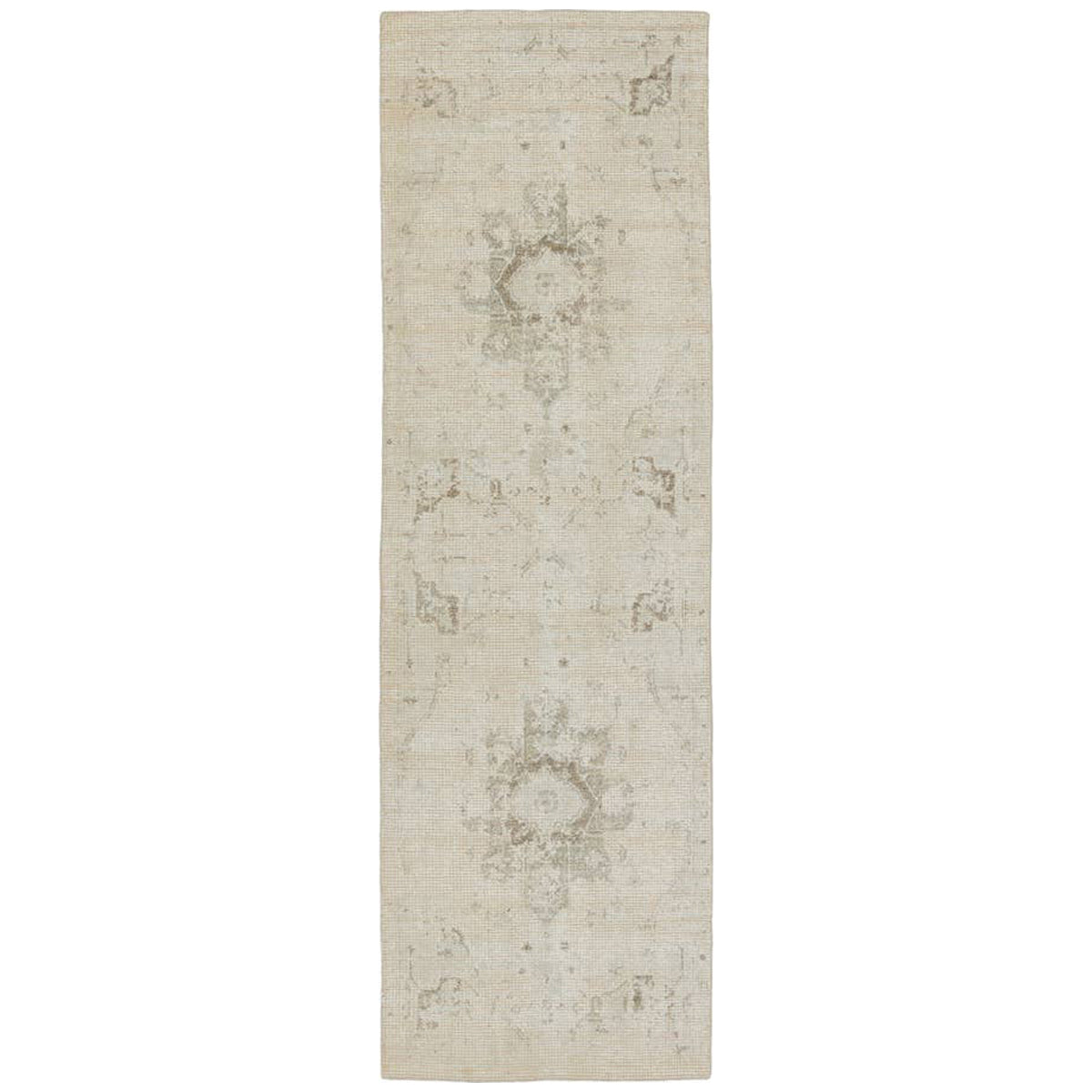 Jaipur Malibu by Barclay Butera Canyon Medallion Ivory MBB03 Rug