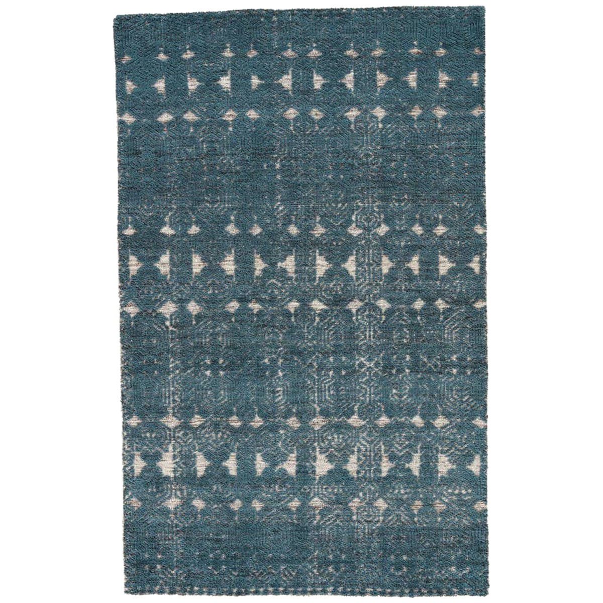 Jaipur Reign Abelle Medallion REI02 Teal/White Area Rug