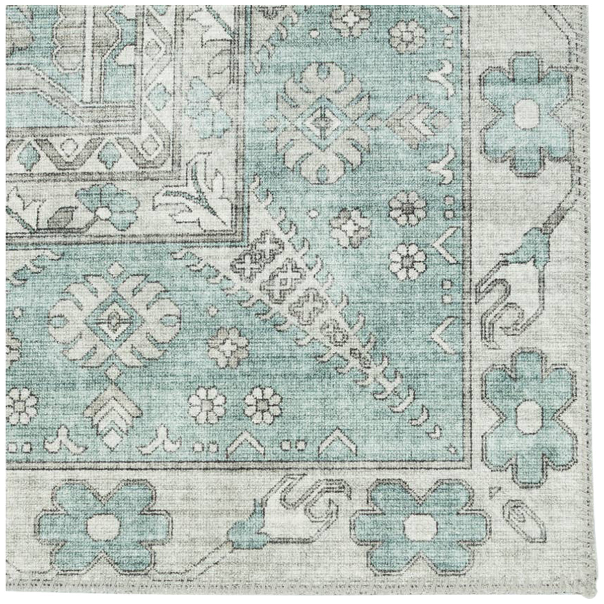 Jaipur Keyara by Nikki Chu Issa Light Blue Light Gray KNC01 Rug