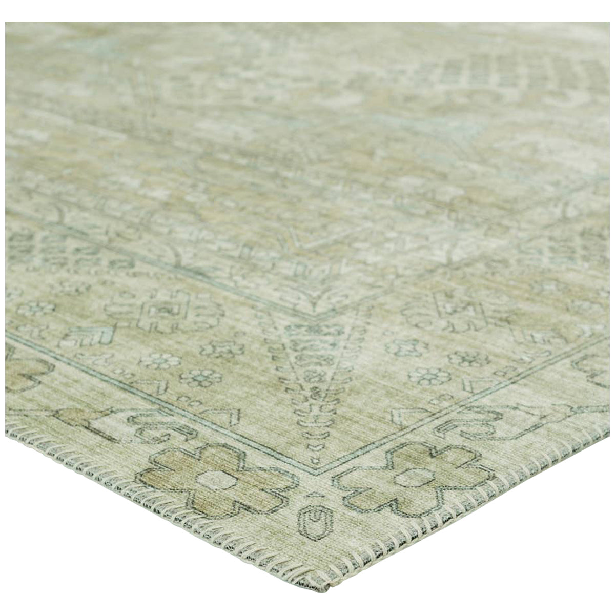 Jaipur Keyara by Nikki Chu Issa Medallion Light Taupe Gray KNC03 Rug