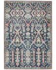 Jaipur Keyara by Nikki Chu Teleza Trellis Dark Blue Clay KNC06 Rug