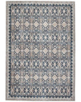 Jaipur Keyara by Nikki Chu Dalia Trellis Dark Blue Tan KNC07 Rug