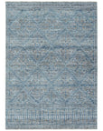 Jaipur Branham Talos Trellis Blue Gold BRA04 Rug