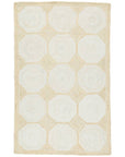 Jaipur Naturals Tobago Fiorita Geometric Light Beige White NAT43 Rug