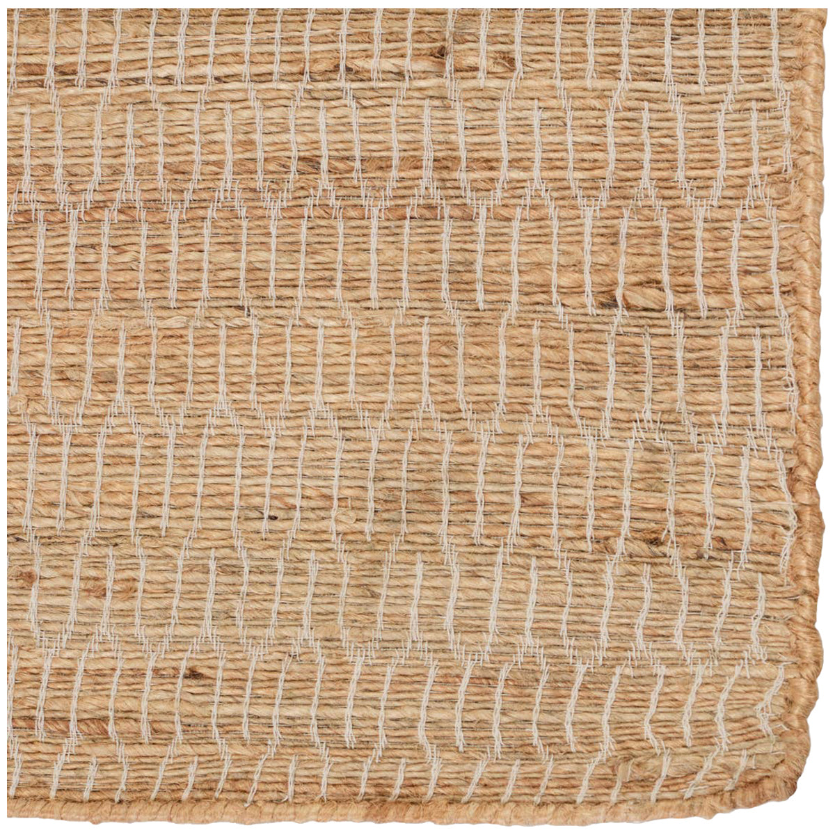 Jaipur Rampart Cania Chevron Beige White RAM02 Rug