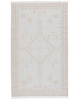 Jaipur Revelry Ollin Medallion Tribal White Cream RVR01 Rug