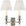 Visual Comfort French Double Library Sconce with Linen Shades