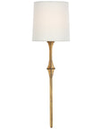 Visual Comfort Dauphine Sconce with Linen Shade