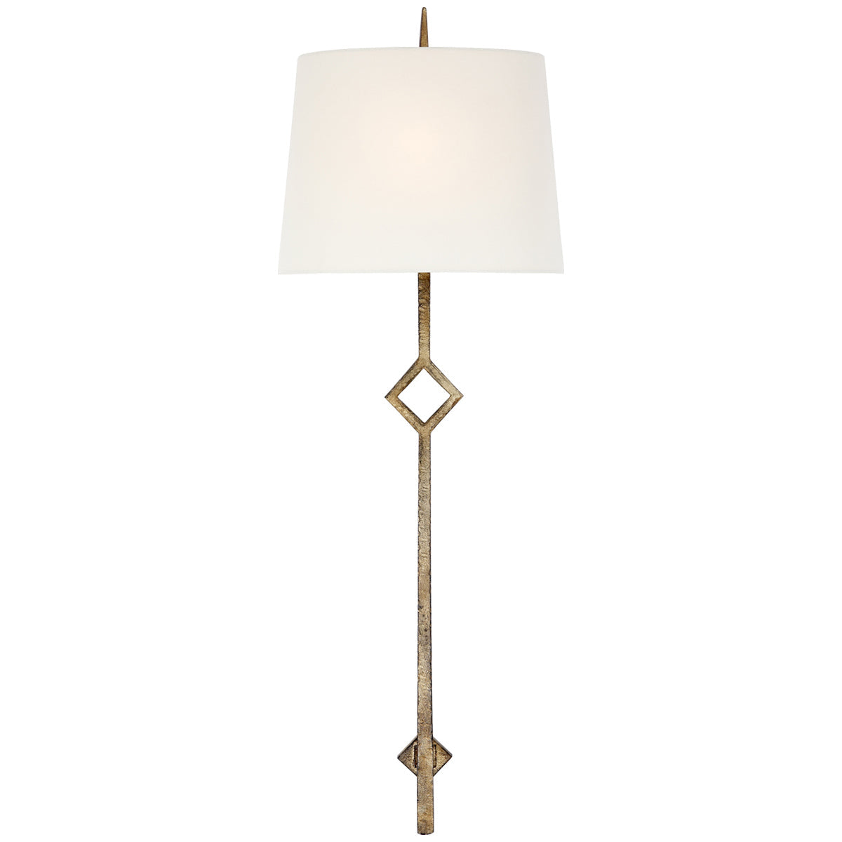 Visual Comfort Cranston Large Sconce with Linen Shade