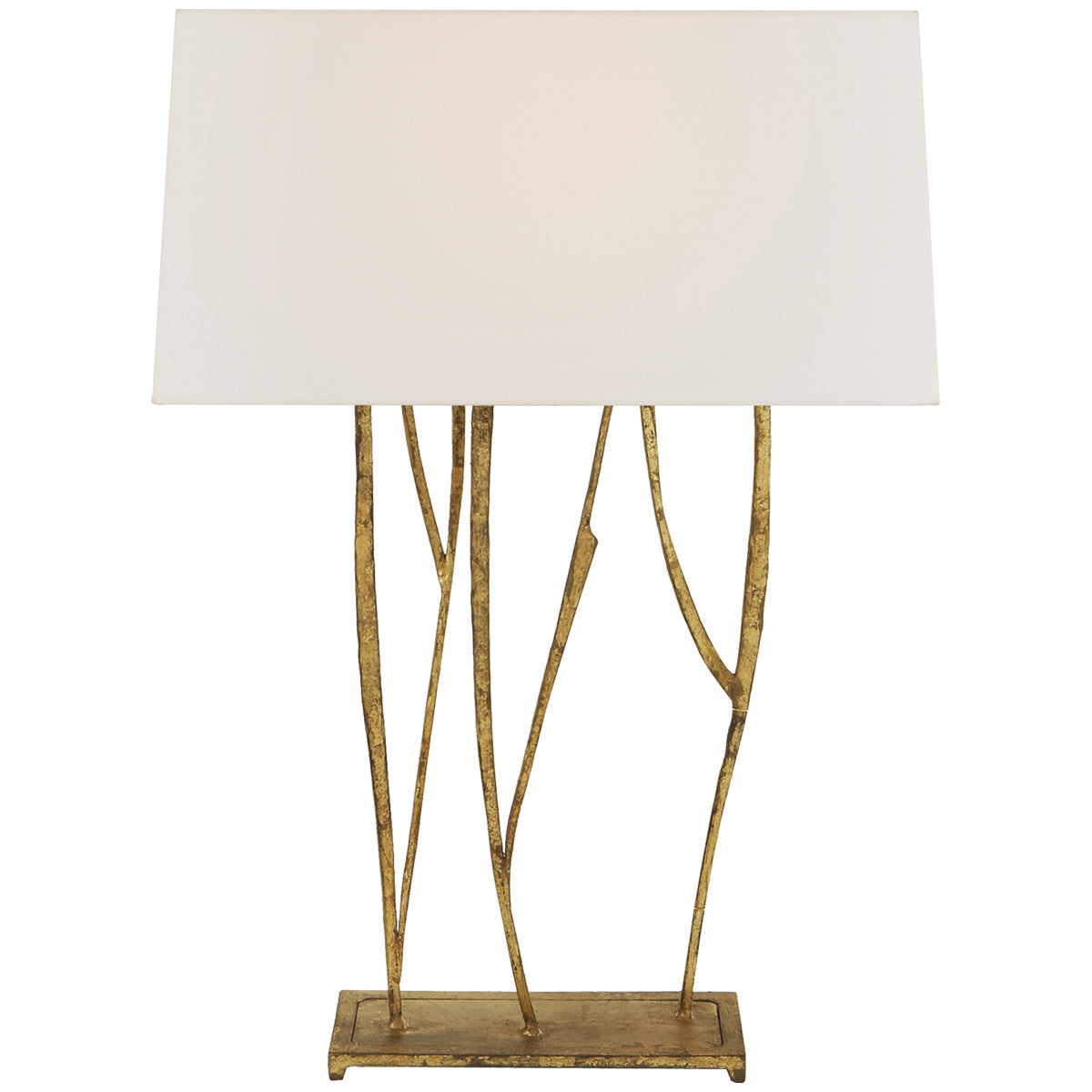 Visual Comfort Aspen Console Lamp with Linen Shade