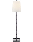 Visual Comfort Grenol Buffet Lamp with Linen Shade