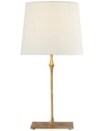 Visual Comfort Dauphine Bedside Lamp with Linen Shade