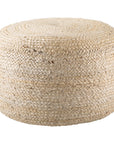 Jaipur Saba Mesa Solid White SAA15 Cylinder Pouf