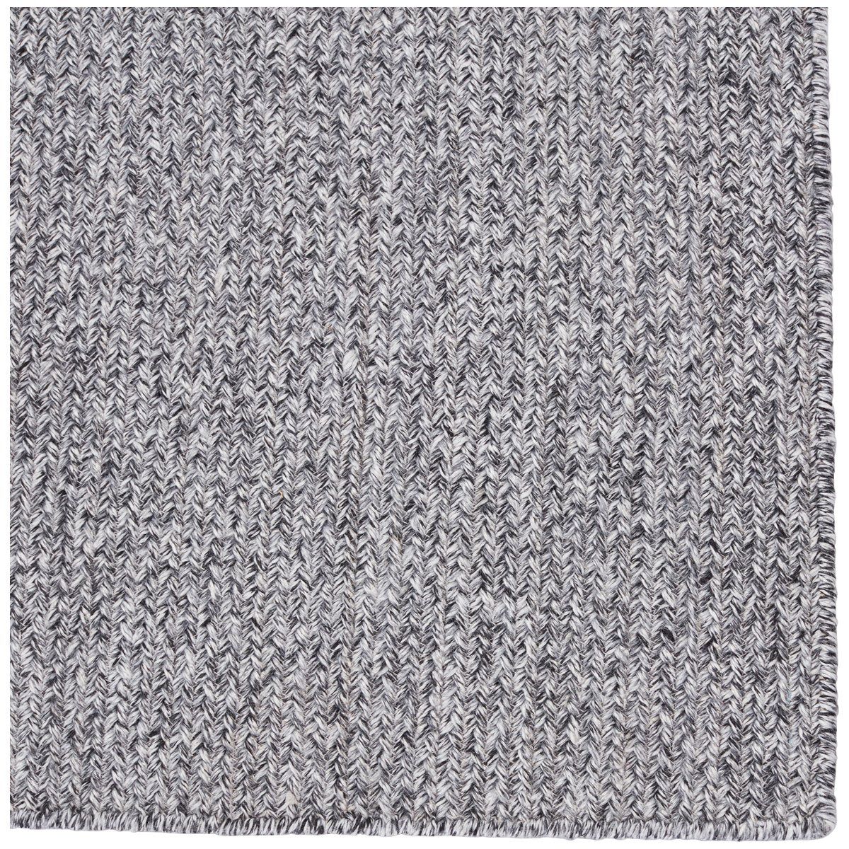 Jaipur San Clemente Maracay Solid Black White SAC02 Rug