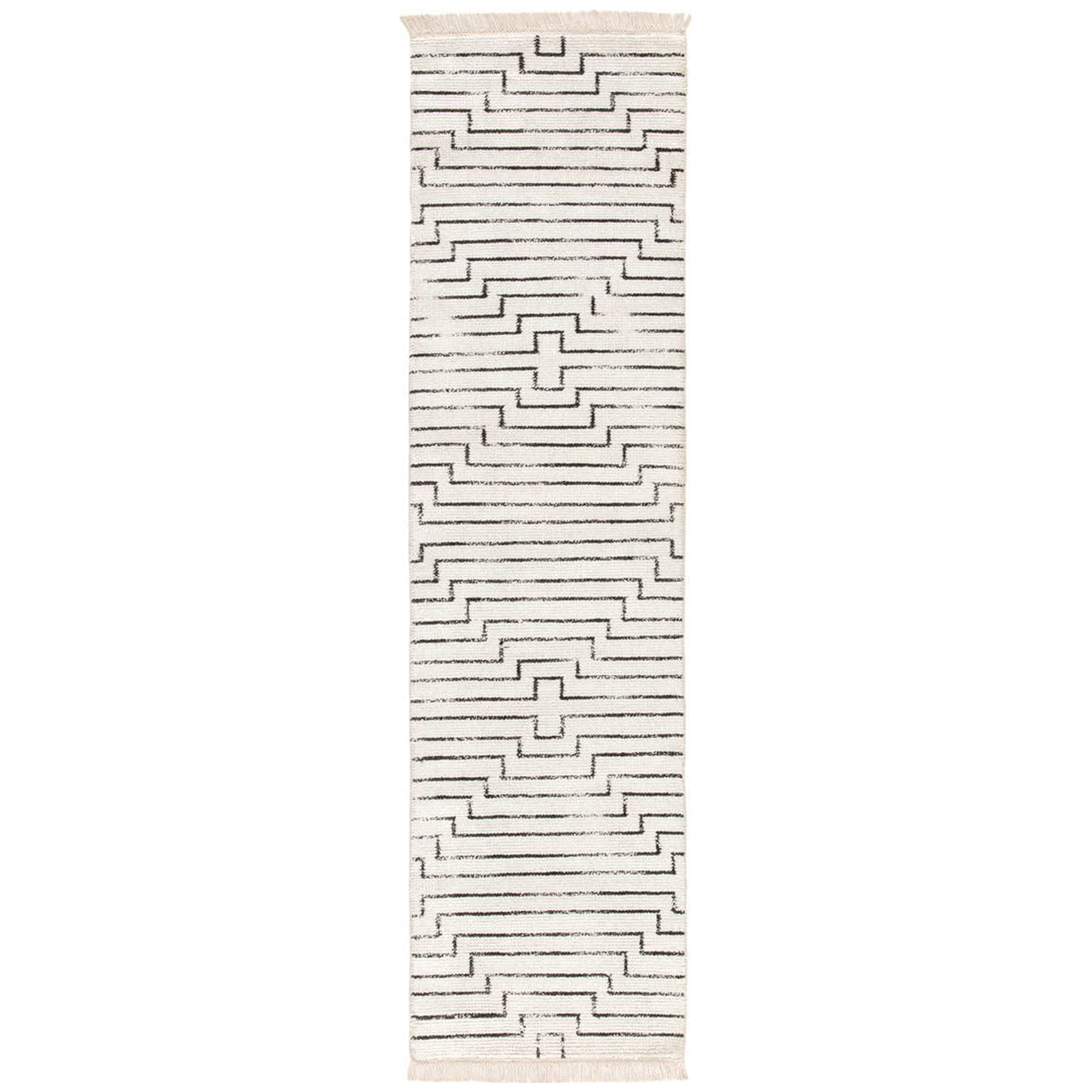 Jaipur Satellite Alloy Geometric Pattern SAT02 Rug