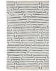 Jaipur Satellite Alloy Geometric Pattern SAT02 Rug