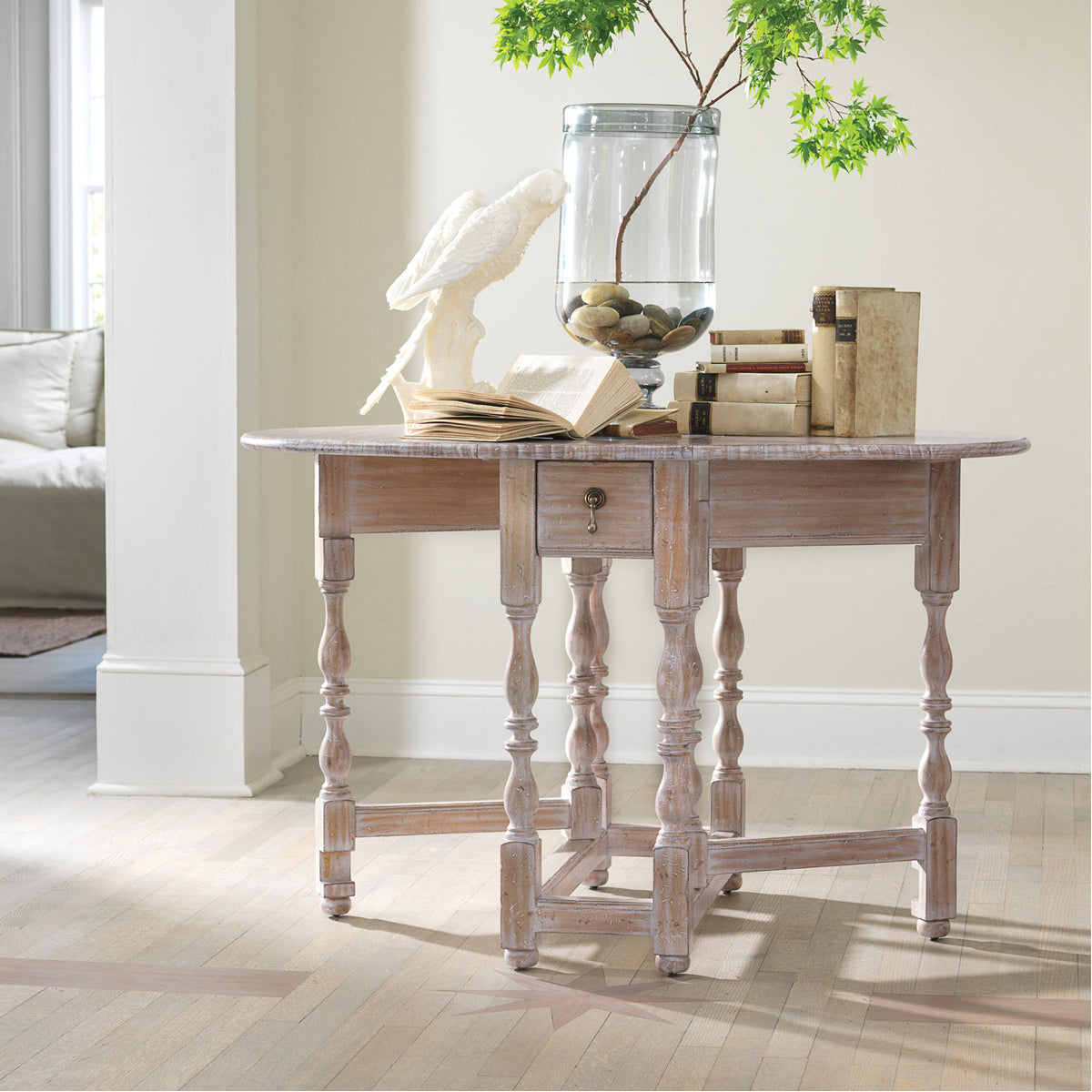 Somerset Bay Home Saginaw Dropleaf Table