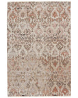 Jaipur Sanaa by Nikki Chu Asani Ikat Tan Light Pink SBC01 Area Rug