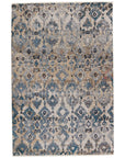 Jaipur Sanaa by Nikki Chu Asani Ikat Blue Tan SBC02 Area Rug