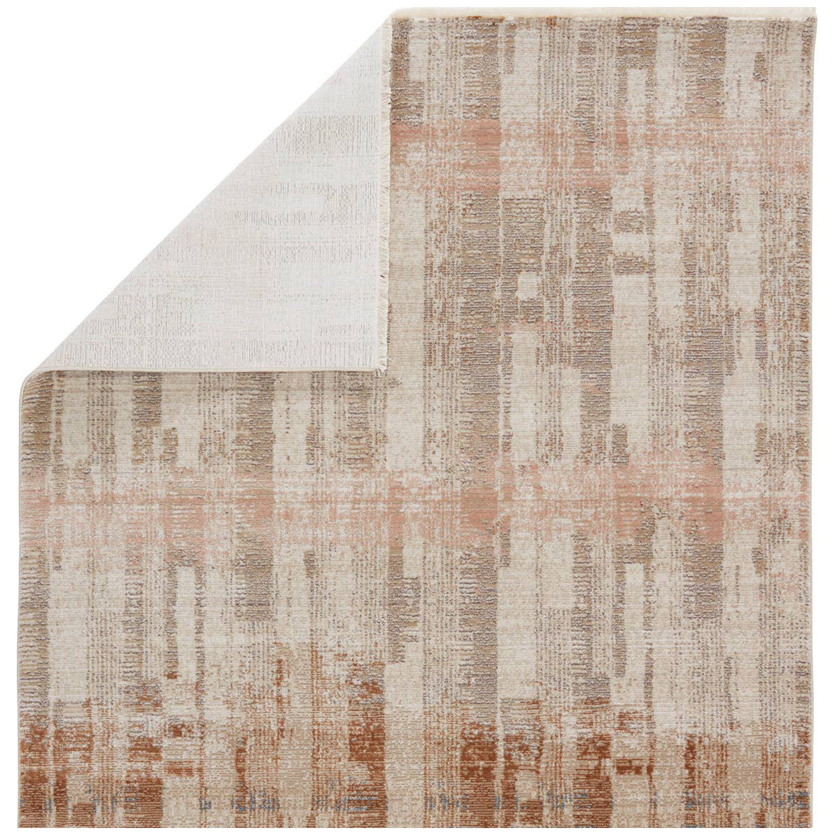 Jaipur Sanaa by Nikki Chu Jina Abstract Taupe Light Pink SBC08 Rug