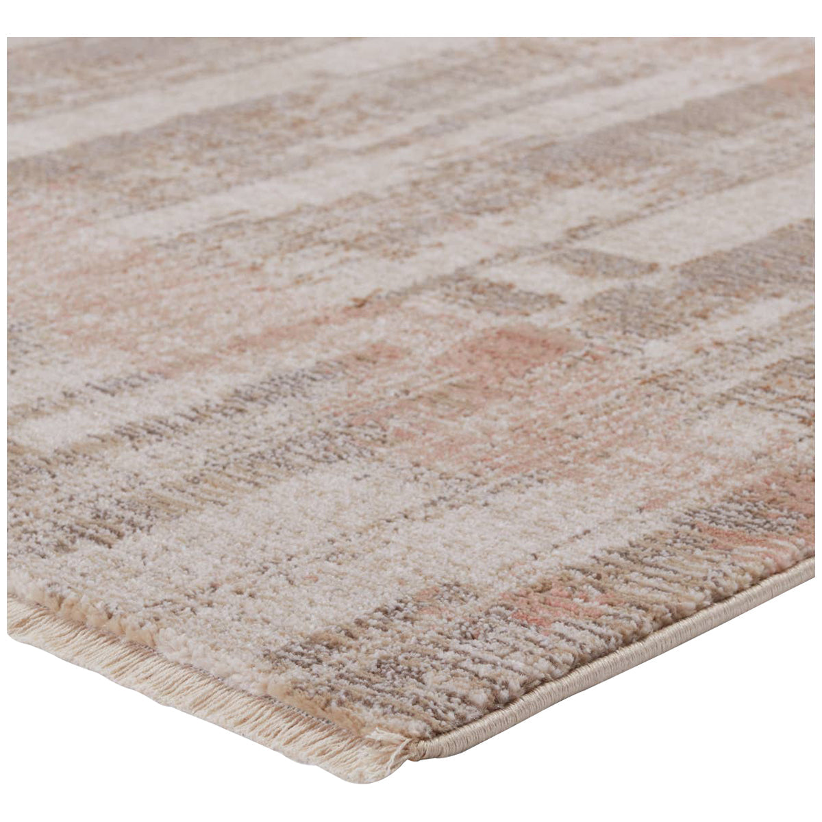 Jaipur Sanaa by Nikki Chu Jina Abstract Taupe Light Pink SBC08 Rug