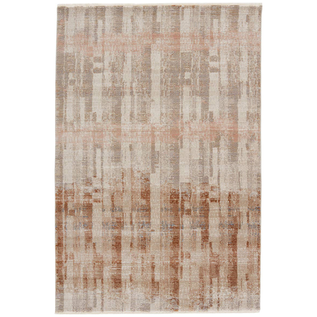 Jaipur Sanaa by Nikki Chu Jina Abstract Taupe Light Pink SBC08 Rug